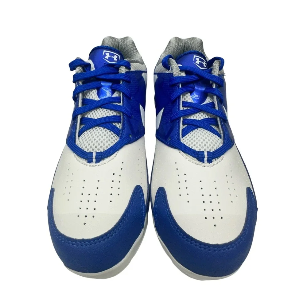 Under Armor Spine Glide St Cleats 7.5‎ Blue And White